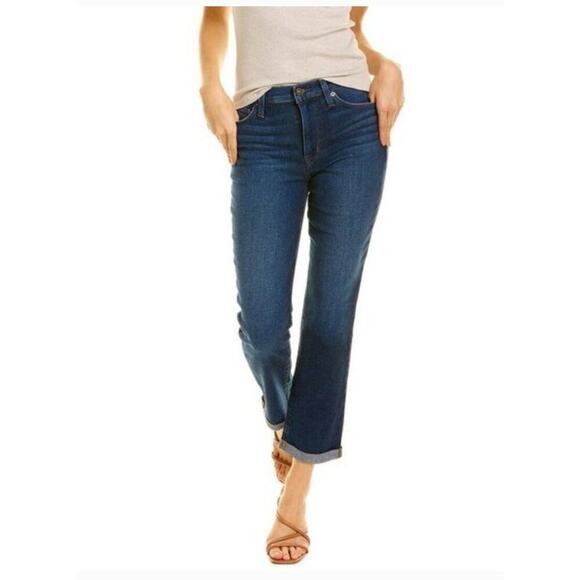 Hudson Blair High Rise Straight Crop Jeans sz 25 Preppy - Picture 1 of 15